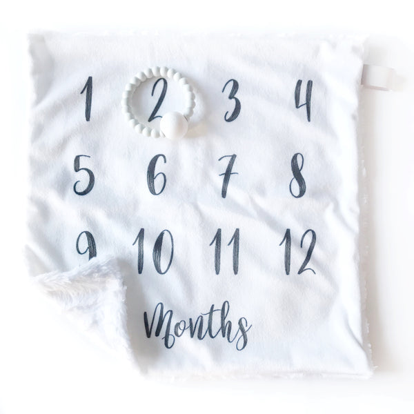 Milestone Lovey Blanket - Dotboxed