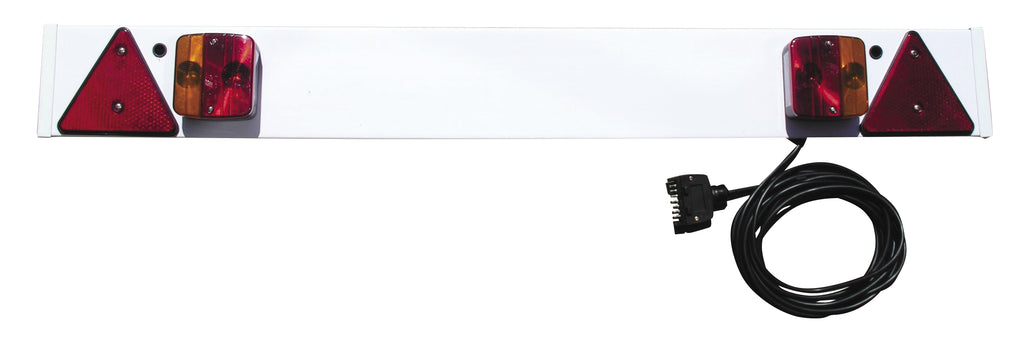 4ft ANZ Trailer Light Board 3ft 4FT 6ft lengths with Extension Cable and Trailer 7-Pin Plug 