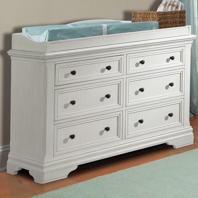 Stella Baby And Child Athena Collection Double Dresser In Belgium