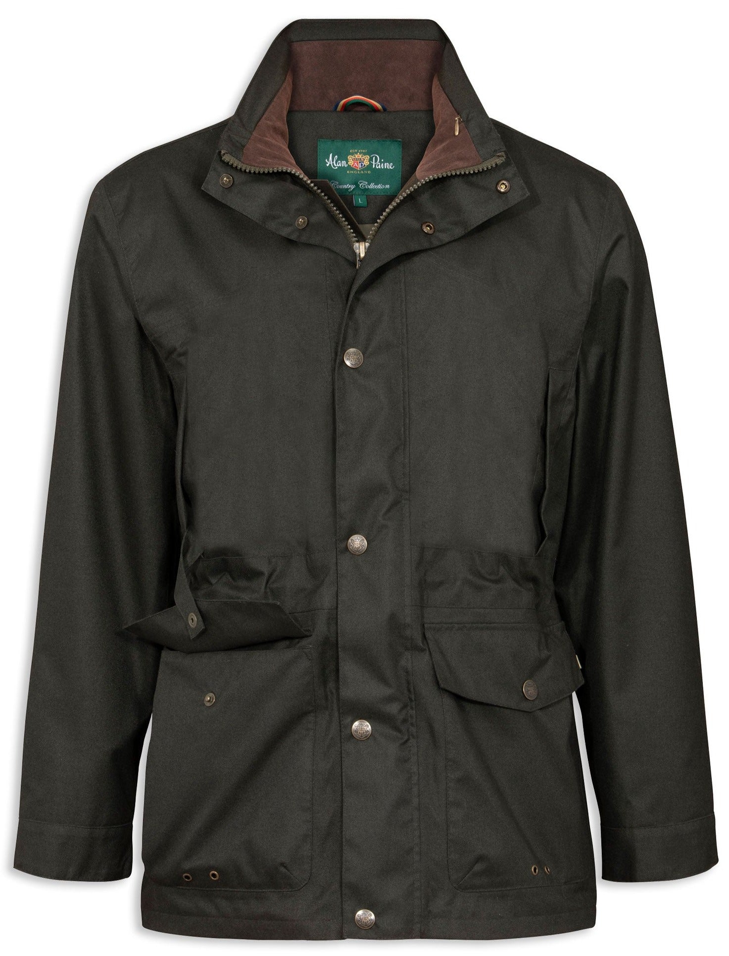 Woodland Green Alan Paine Fernley Waterproof Field Coat