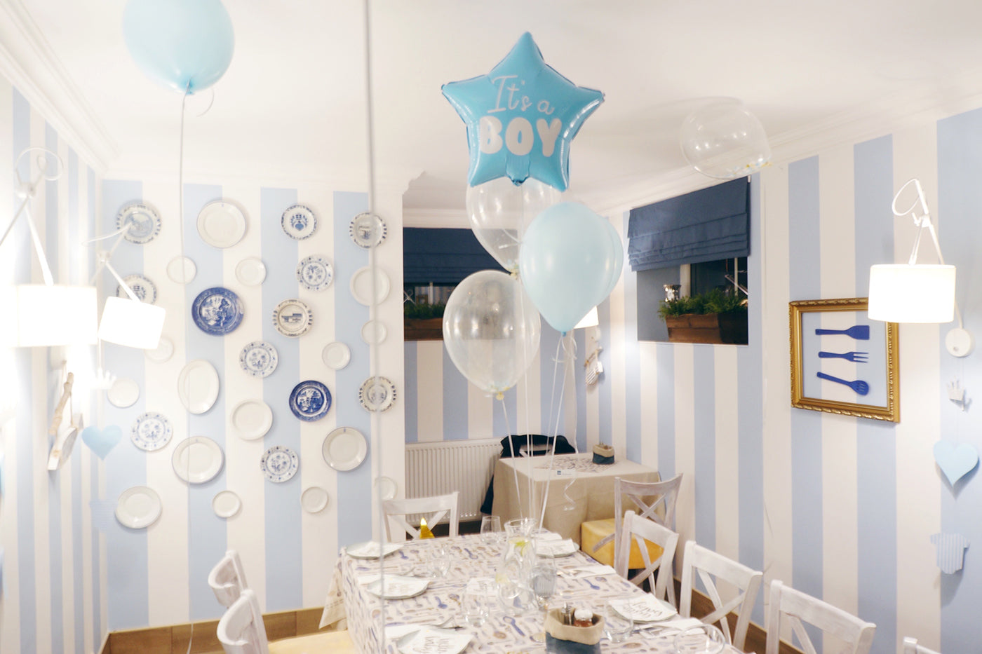 baby boy baby shower decorations