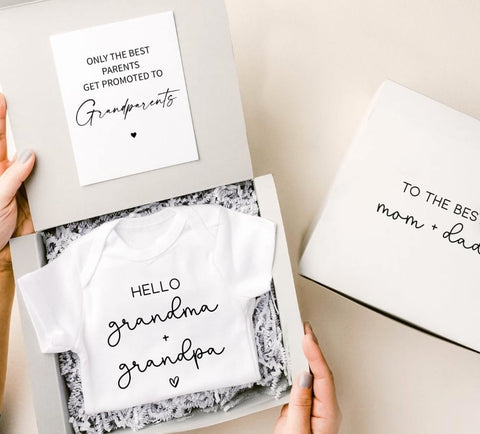 AND THEN THERE WERE FIVE, Printable Pregnancy Announcement