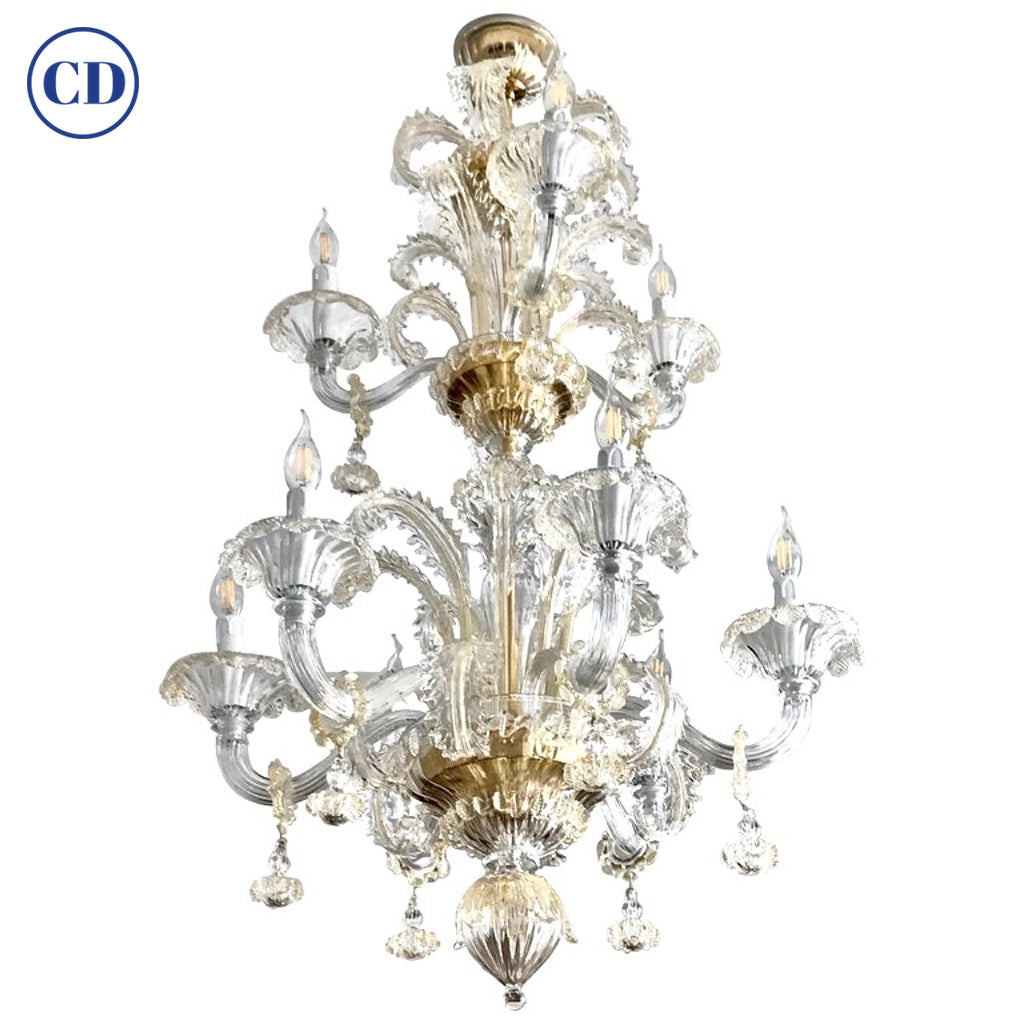 baroque crystal chandelier