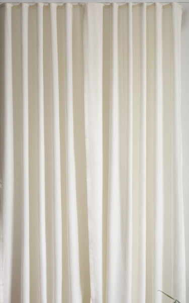 Custom Ripple fold curtains by Loft curtains 120% fullness
