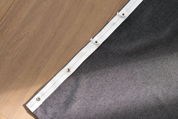 ripple fold loft curtains snap carrier custom order