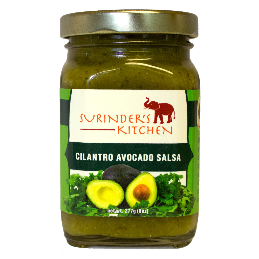 Surinder's Kitchen Cilantro Avocado Salsa
