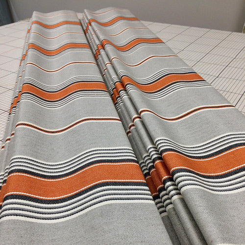 roman blinds suffolk stripe fabric Romo