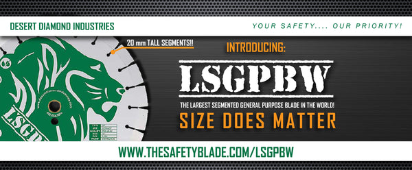 Largest Segmented General Purpose Blade in the World (LSGPBW) - Size Does Matter!