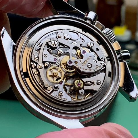 Servicing an Omega Speedmaster Professional Calibre 1861