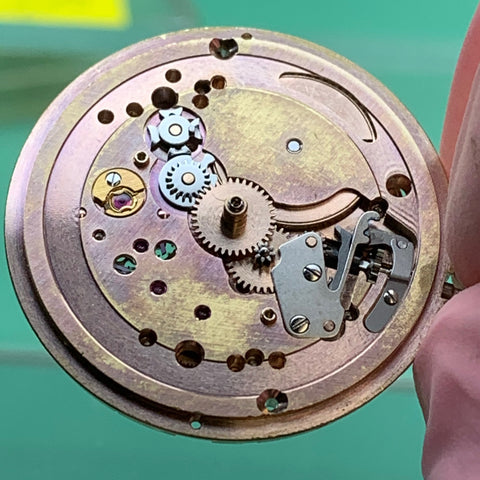 Whodunnit? Servicing a beautiful 1950's Omega Seamaster calibre 502 family watch