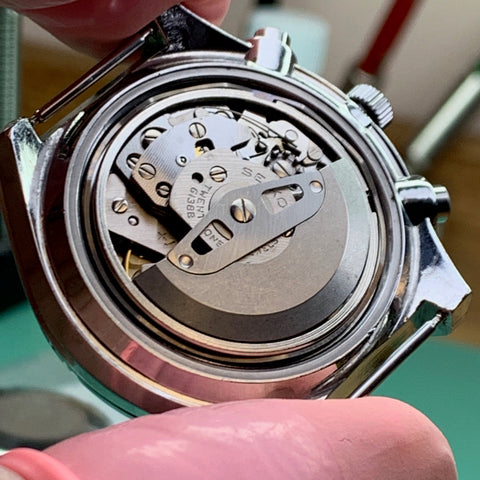 Servicing a Seiko 6138-0030 Kakume chronograph for the original owner