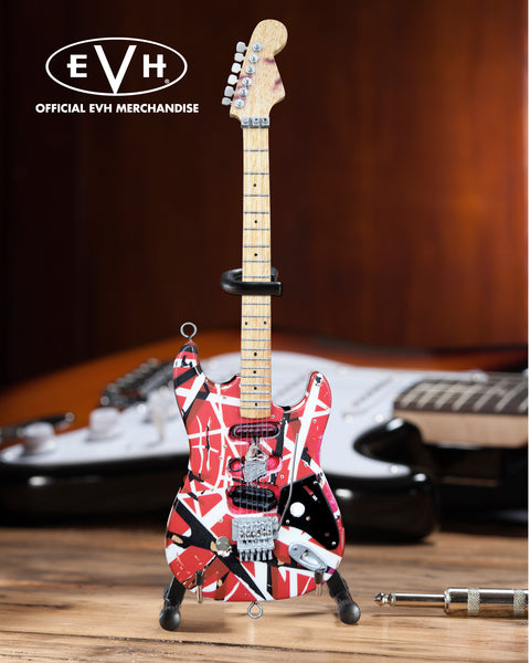 evh set of 3 eddie van halen mini guitar replica