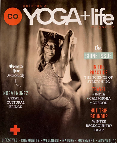 Colorado Yoga Magazine Shine edition featuring Love & Asana