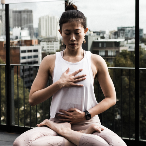 meditate and breathe for migraine management with Tiffany Lord online yoga teacher