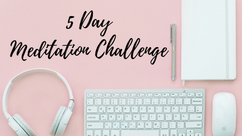 5 day meditation challenge with Tiffany Lord Love & Asana