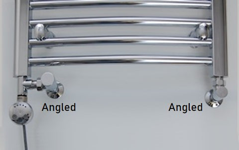 dual fuel towel rail angled