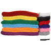 Sweatband Set 1 Terry Cotton Headband and 2 Wristbands Pack Black