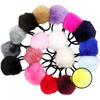 Pom Pom Ponytail Holder Rubber Bands Fluffy Pony Tail Hair Tie Elastic Hair Band Accessories You Pick Colors and Quantities