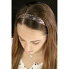 Glitter Headbands 12 Girls Headband Sparkly Hair Head Bands Hot Pink