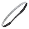 Glitter Headbands Adjustable Girls Sparkly Mini Non Slip Velvet Prom Headwrap