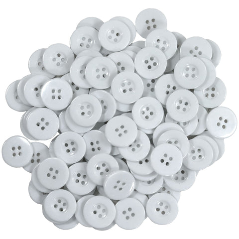 Buttons For Ear Saver Cotton Headband Soft Stretch For Nurses Healthcare Workers White