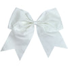 Glitter Cheer Bow for Girls Large Hair Bows Stiff Performance Competition Softball Dance Team