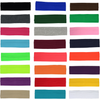 Cotton Headbands 6 Soft Stretch Headband Sweat Absorbent Elastic Head Bands You Pick Colors