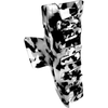 Medium Hair Claw Clips for Women Large Hair Clip for Thin Thick Curly Straight Hair Non Slip Claws Hair Accessories for Cute Hairstyles- Medium Black White Cow Print