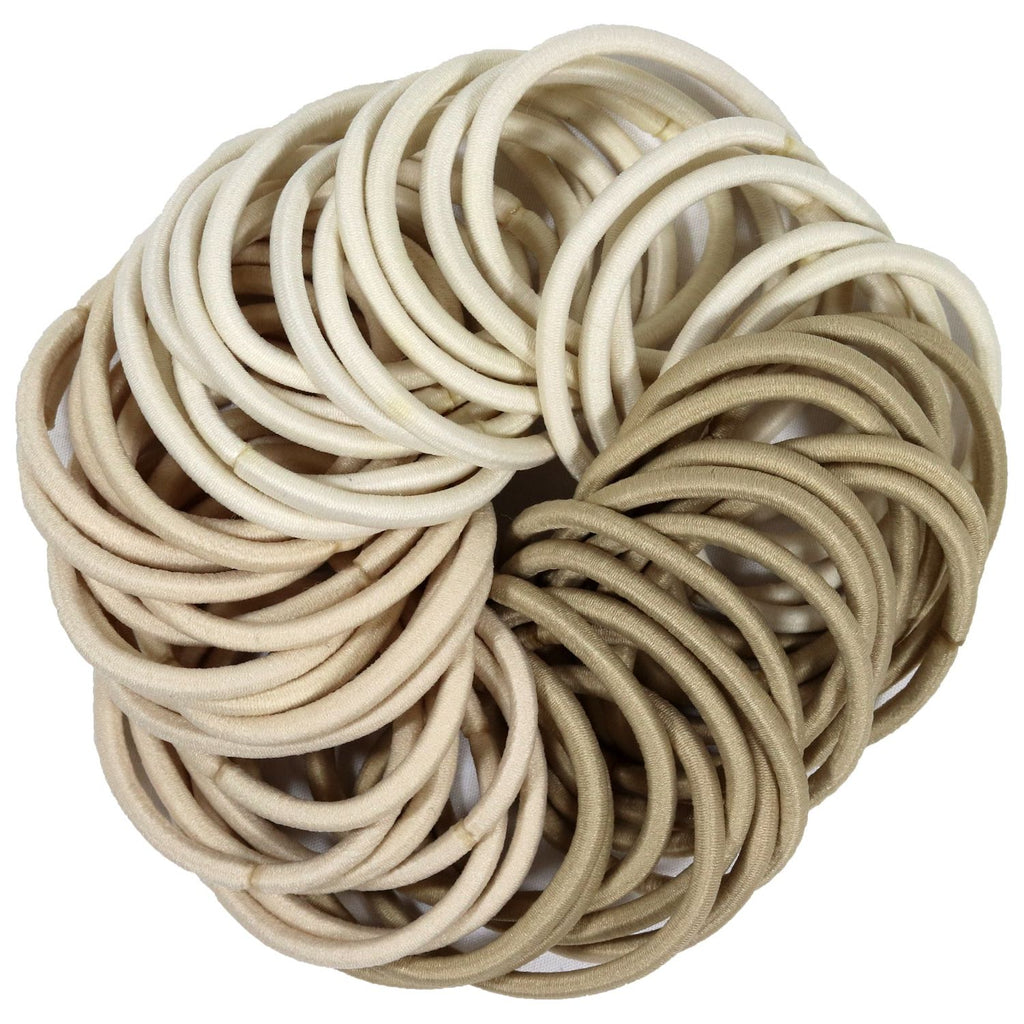 Hair Elastics 50 Pack Blonde Ombre