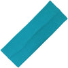 Wide Cotton Headband Soft Stretch Headbands Sweat Absorbent Elastic Head Band Teal