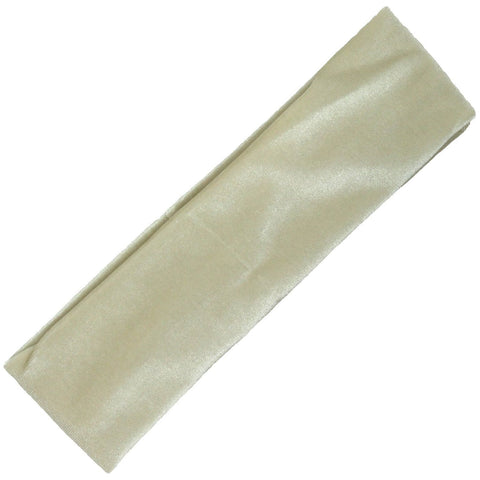 Cotton Headband 1 Soft Stretch Headband Elastic Head Bands Velvet Cream