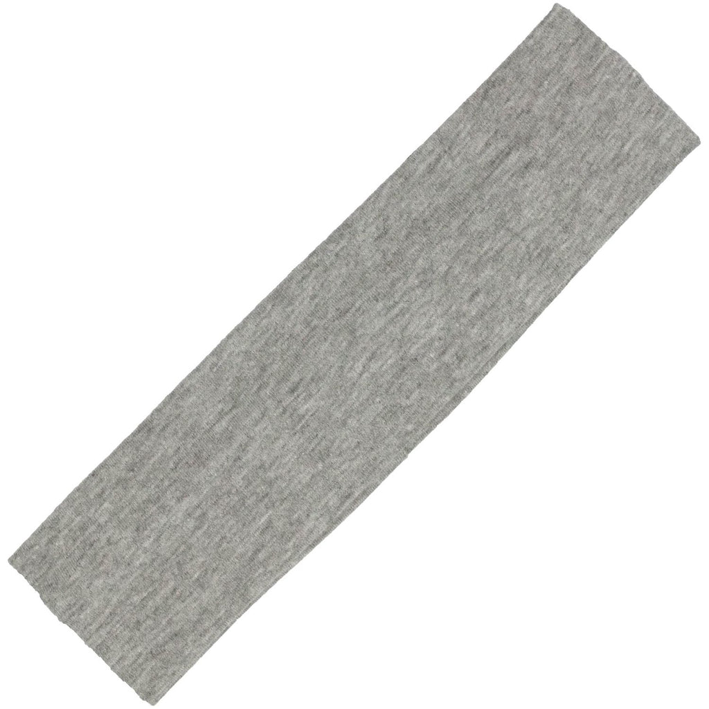 Cotton Headband Soft Stretch Headbands Sweat Absorbent Elastic Head Band Gray