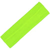 Cotton Headband Soft Stretch Headbands Sweat Absorbent Elastic Head Band Neon Yellow