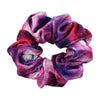 Tie Dye Velvet Scrunchies 3 Pack Ponytail Holder Hair Ties