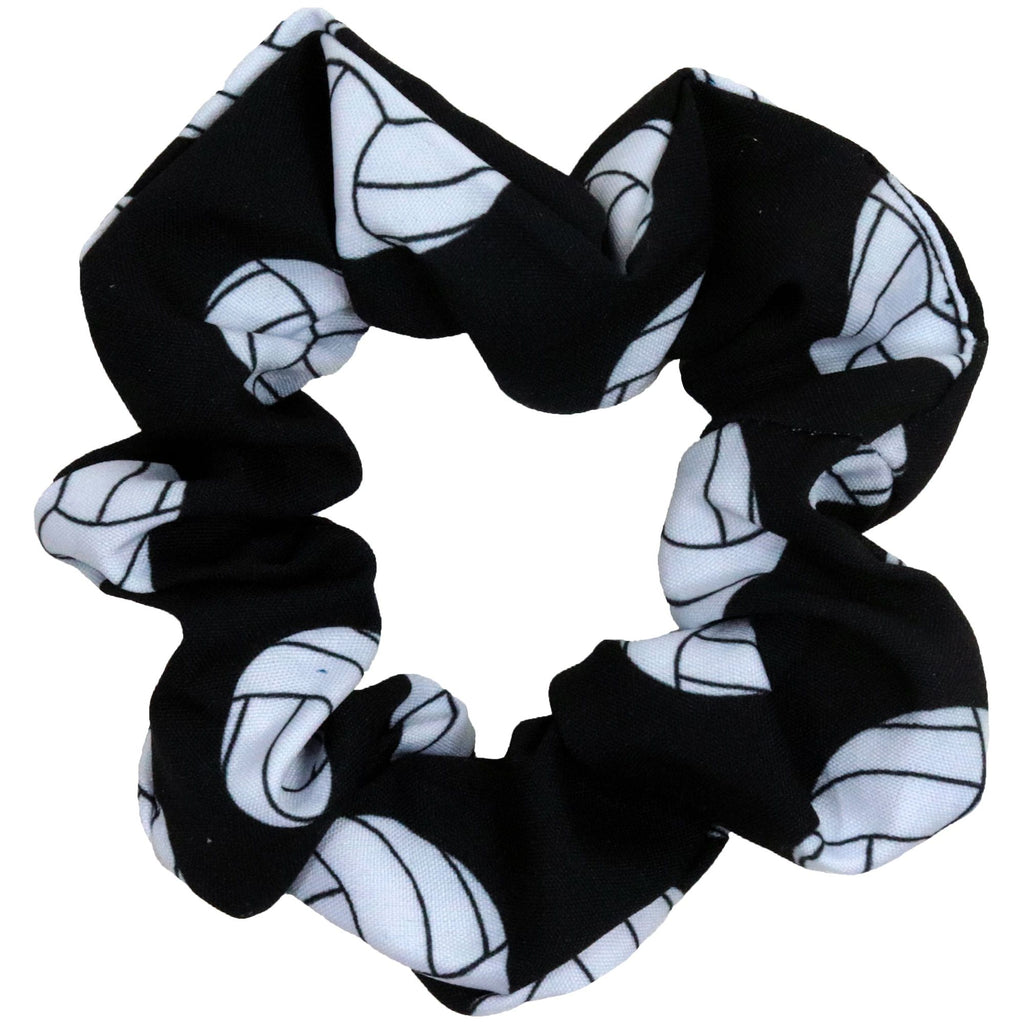 Volleyball Scrunchie Cotton Hair Ties Ponytail Holder Scrunchy Elastics