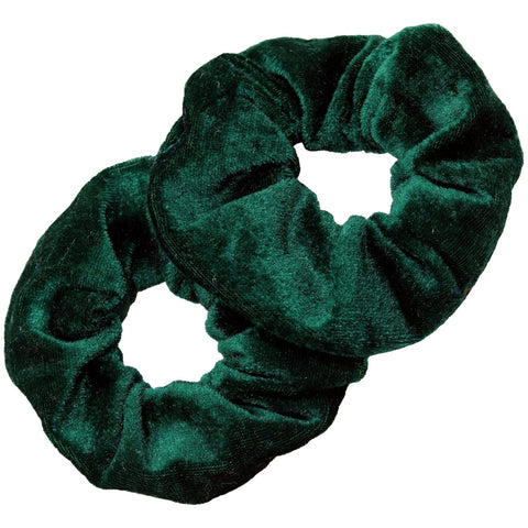 Velvet Scrunchies 2 Pack Forest