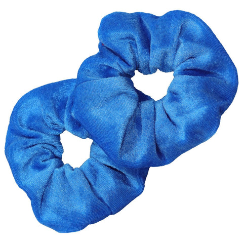 Velvet Scrunchies 2 Pack Teal