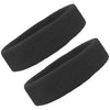 Sweatbands Terry Cotton Sports Headband Sweat Absorbing Head Band Black 2