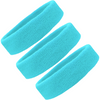 Sweatbands Terry Cotton Sports Headband Sweat Absorbing Head Band Teal 3