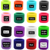 Sweatband for Wrist Terry Cotton Wristband Neon Pink