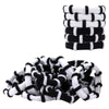 100 Hair Elastics Seamless Hair Elastic Bands Hair Ties Ponytail Holders Scrunchies Accessories No Crease Damage for Thick Hair