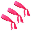 Tie Back Headbands 3 Athletic Sports Head Band You Pick Colors & Quantities