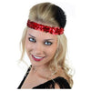 Sequin Headbands 12 Girls Headband Sparkly Hair Head Bands Blue