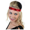 Sequin Headbands 12 Girls Headband Sparkly Hair Head Bands Black Gold