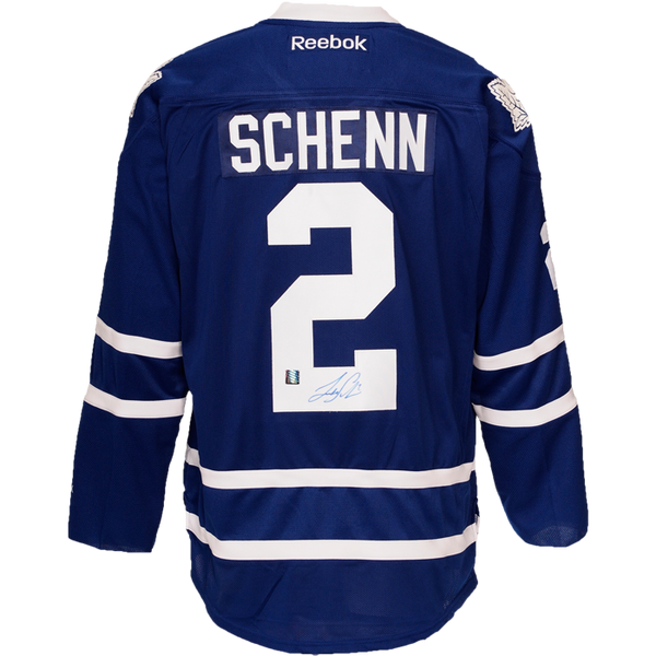 Luke Schenn Signed Toronto Maple Leafs 