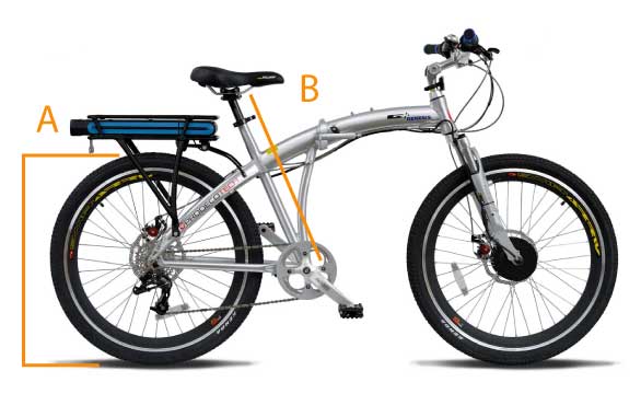 electric bicycle sizing chart