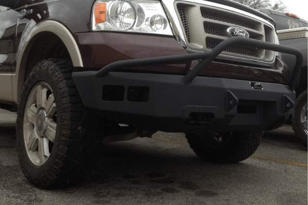 Details about   New FO1102360 Steel Black Step Bumper with Sensor Holes for Ford F-150 2006-2008 