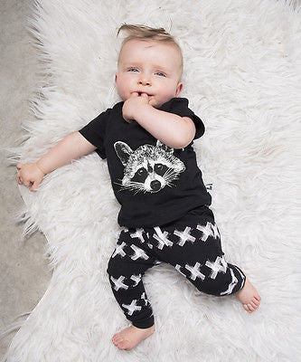 raccoon baby clothes