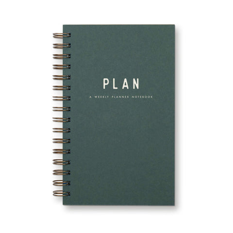 Ruff House Art - Weekly Planner - Plan - Forest Green