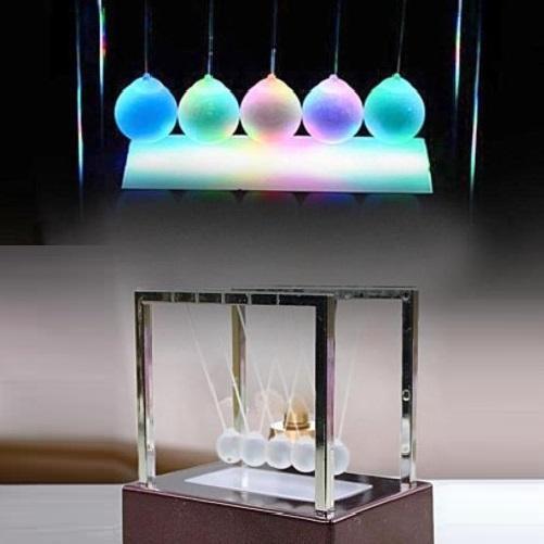 light up newtons cradle